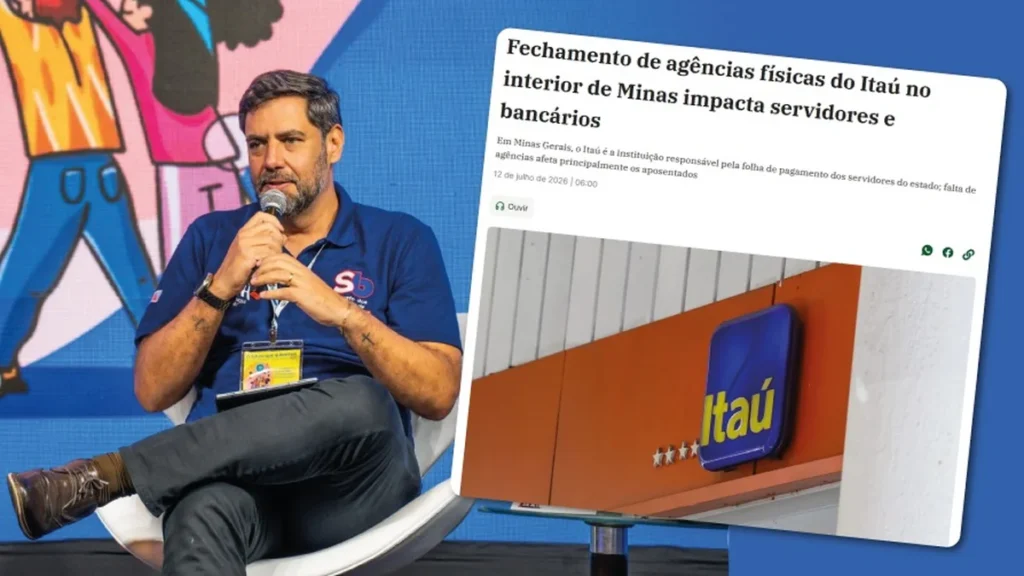 Sindicato alerta para fechamento de agências do Itaú em Minas Gerais